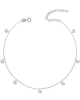 Pendant zircons necklace new