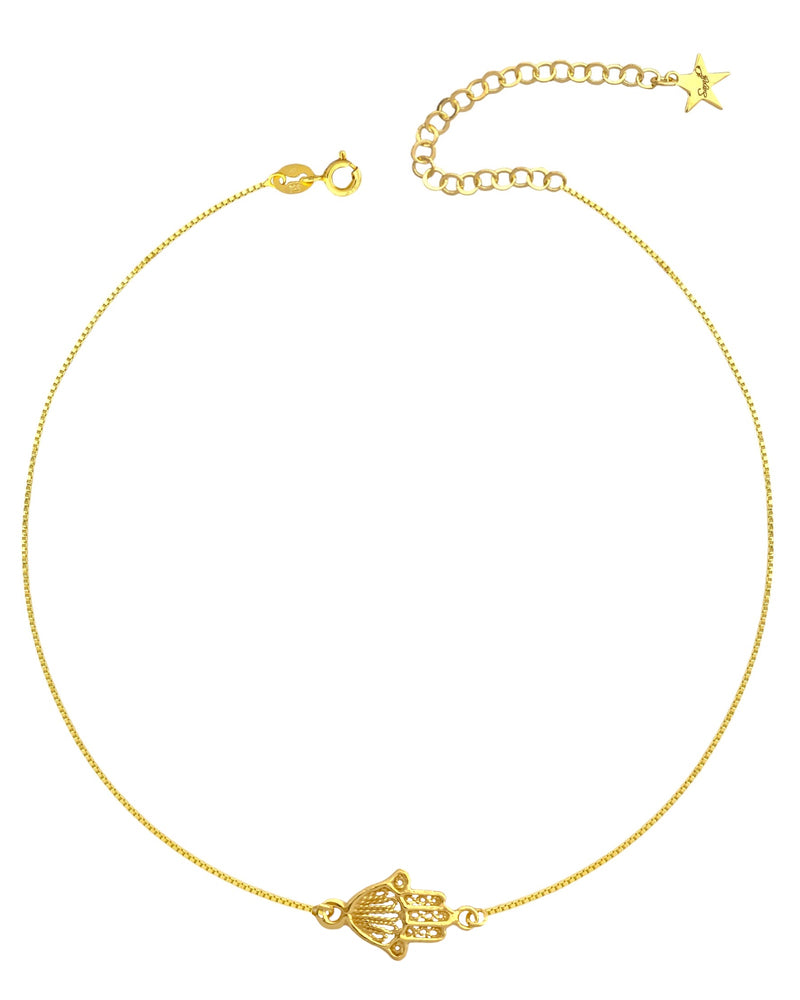 Choker con mano di fatima