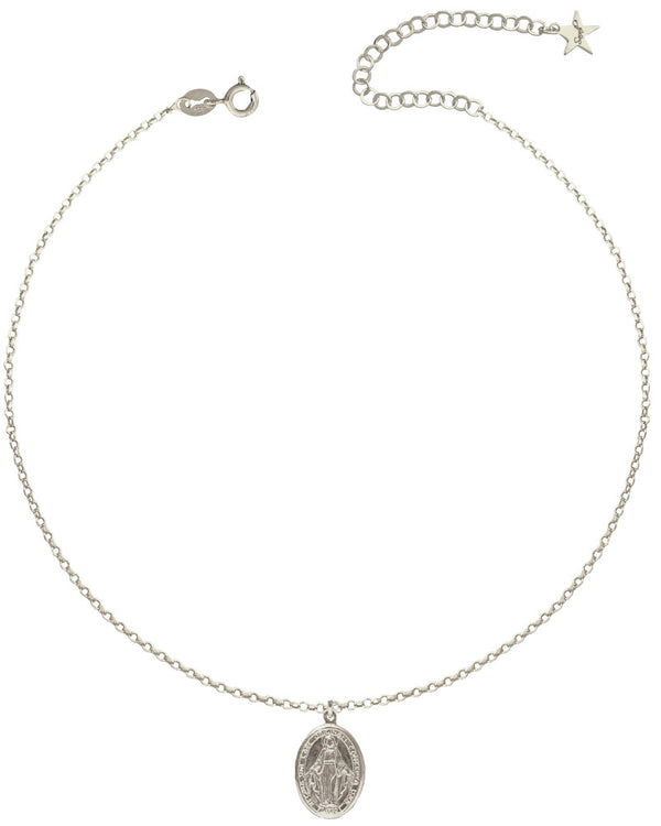 Necklace with santino