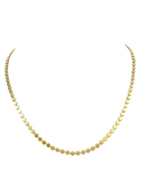 Collana flora piatta