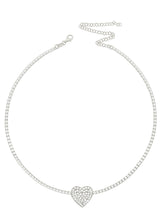 Choker Luxury love zirconi