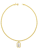 Collana torcion letter Luxury