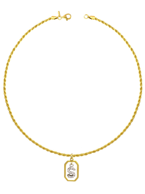 Collana torcion letter Luxury