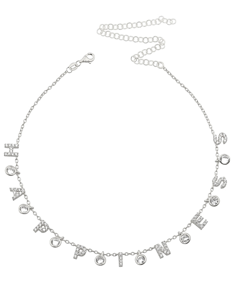Collana infinity letters