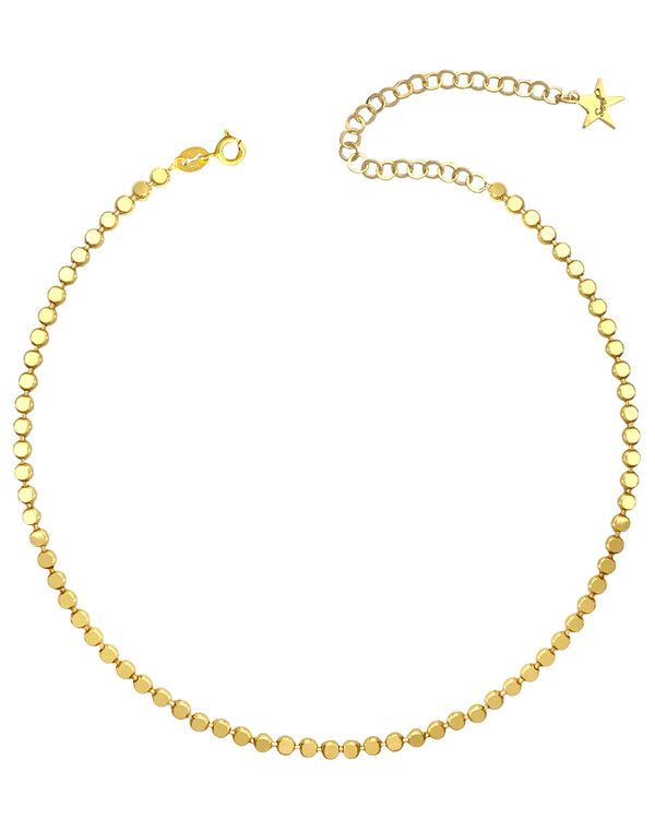 Collana flora piatta