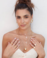 Anello Chevalier letter Luxury Square