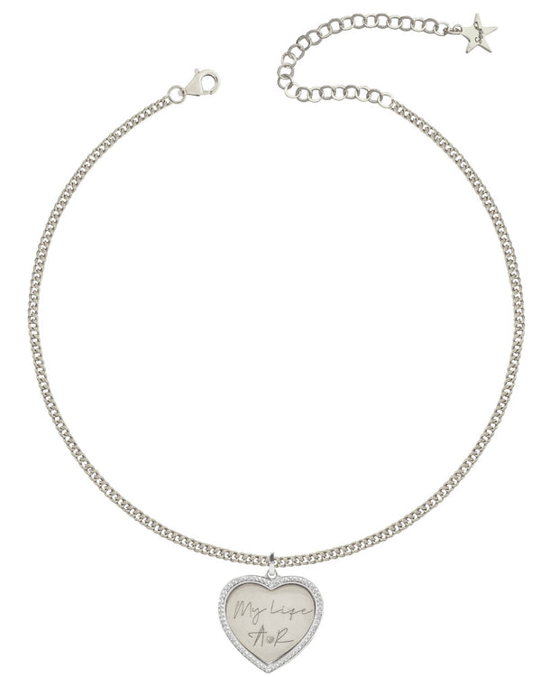 Collana io e te cuore