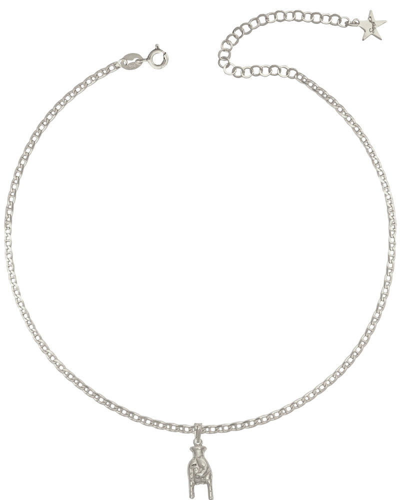 Collana con corna iettatrici