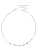 Choker luxury letter bubble