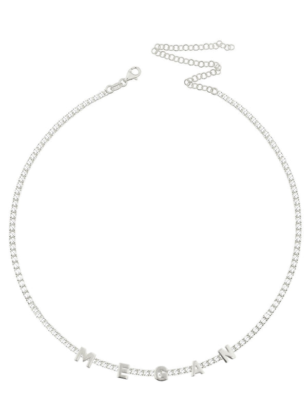 Choker luxury letter bubble