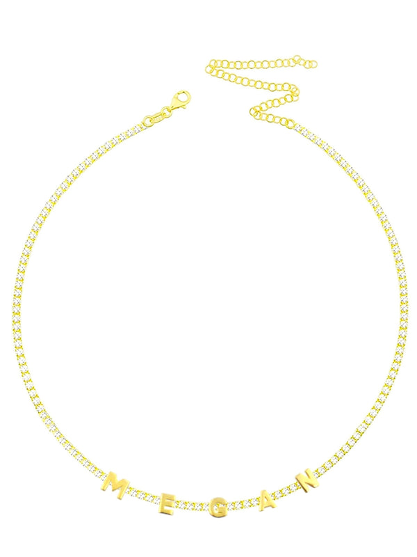 Choker Luxury letter