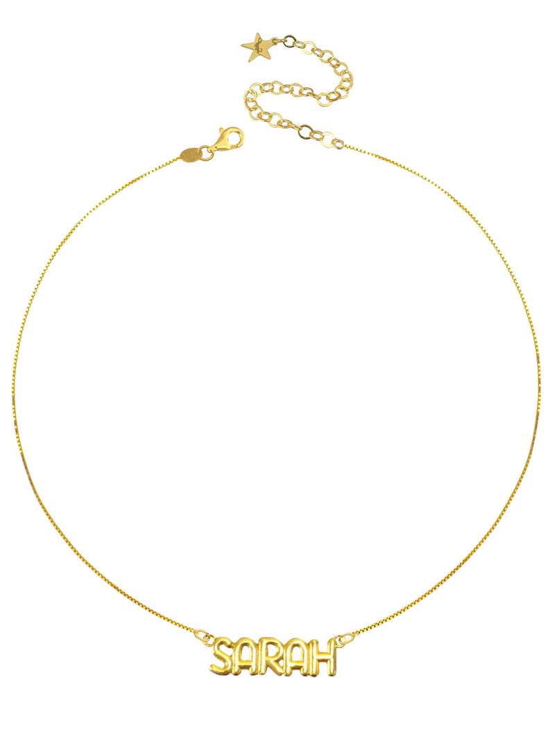 Collana Bubble Letter