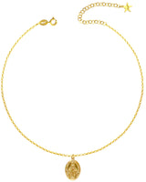 Collana con santino