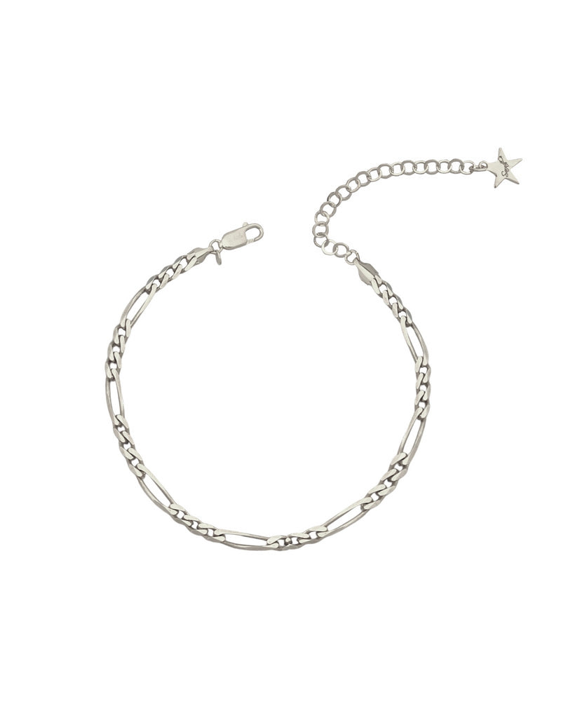Anklet with 3 + 1 chain