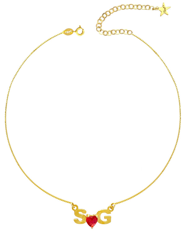 Collana letter Valentine