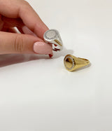 Anello Chevalier tondo Luxury
