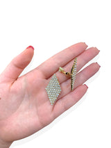 Orecchini rombo Swarovski