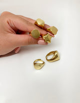 Anello chevalier tondo mini