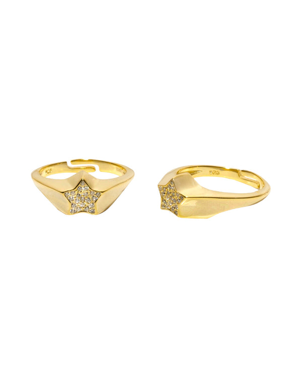 Anello Chevalier mini star