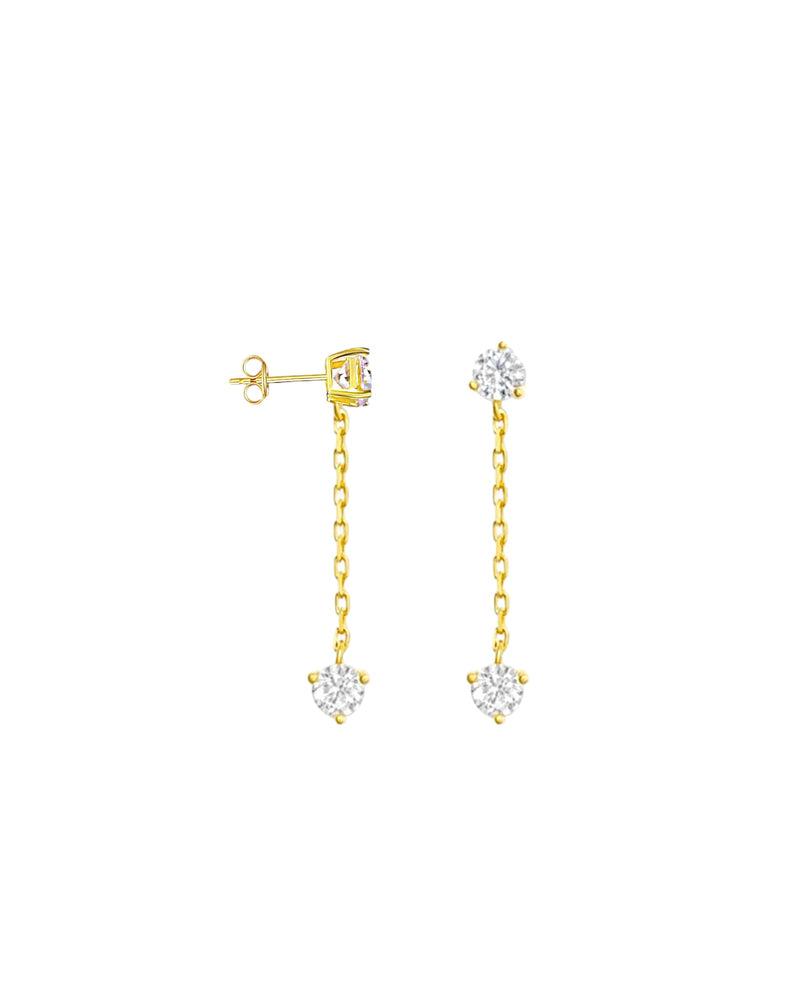 Orecchini luce pendent chain