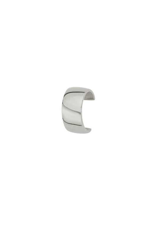 Double smooth ear cuff
