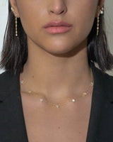 Multi zirconia necklace