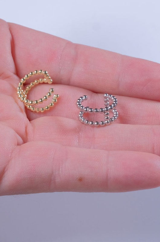 Earcuff Double Round
