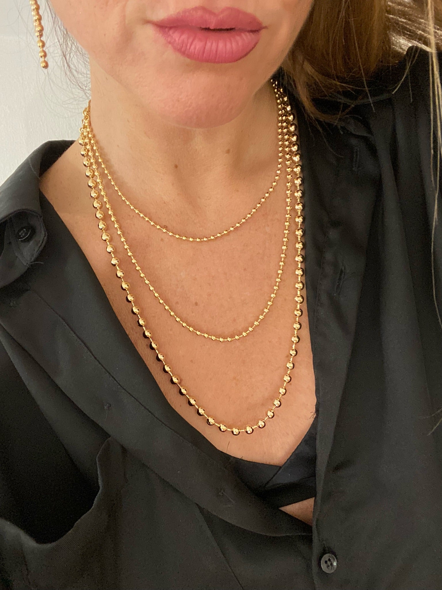 Multi Ball Necklace