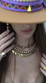 Collana cristal black