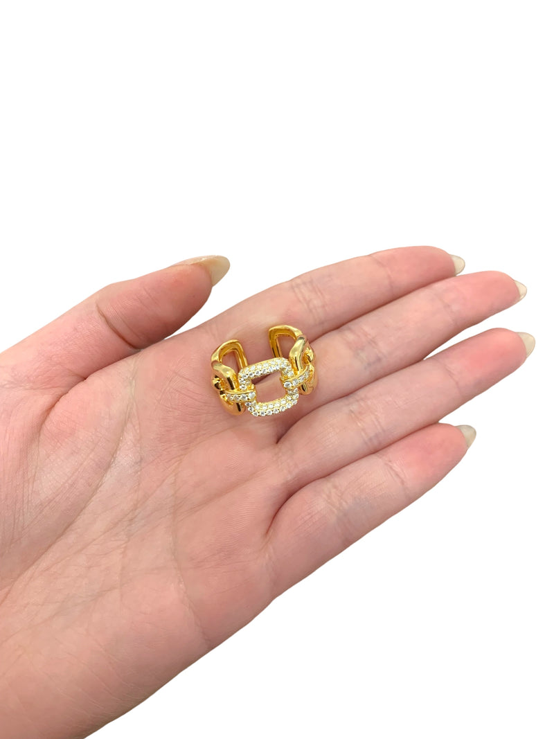 Anello Square Chain