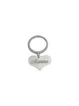 Anello charm cuore personalizzabile