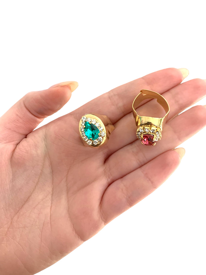 Anello oval Swarovski