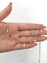 Collana con chicchi pendenti