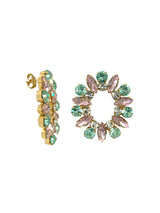 Orecchini Oval Wheel Swarovski