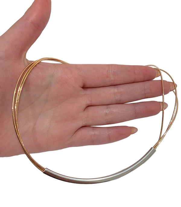 Collana spring piatta