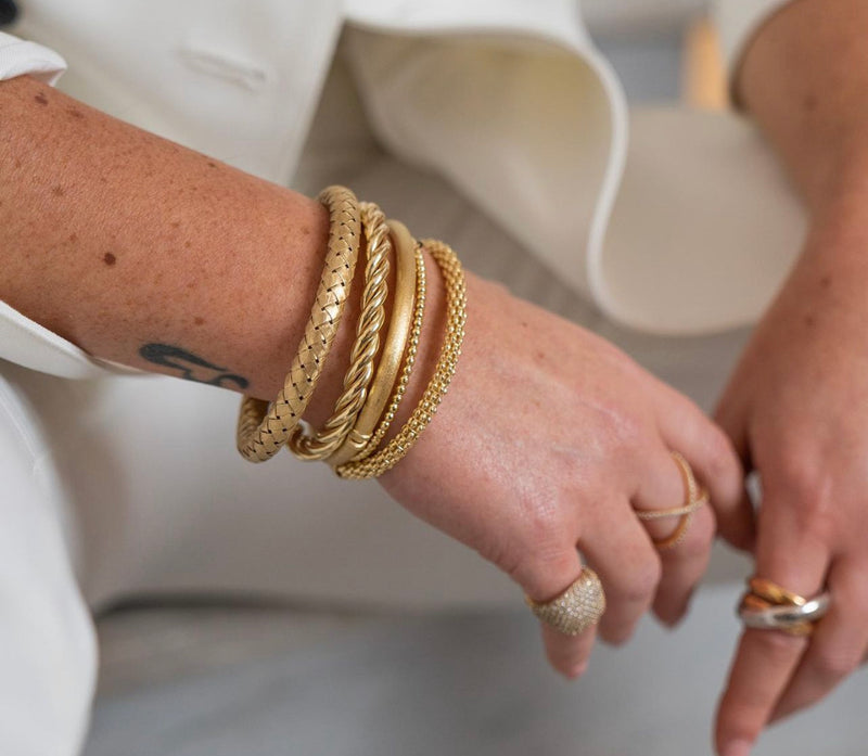 Bracciale plot satin
