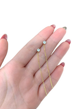 Orecchini chain luce