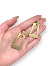 Orecchini pendent rectangle