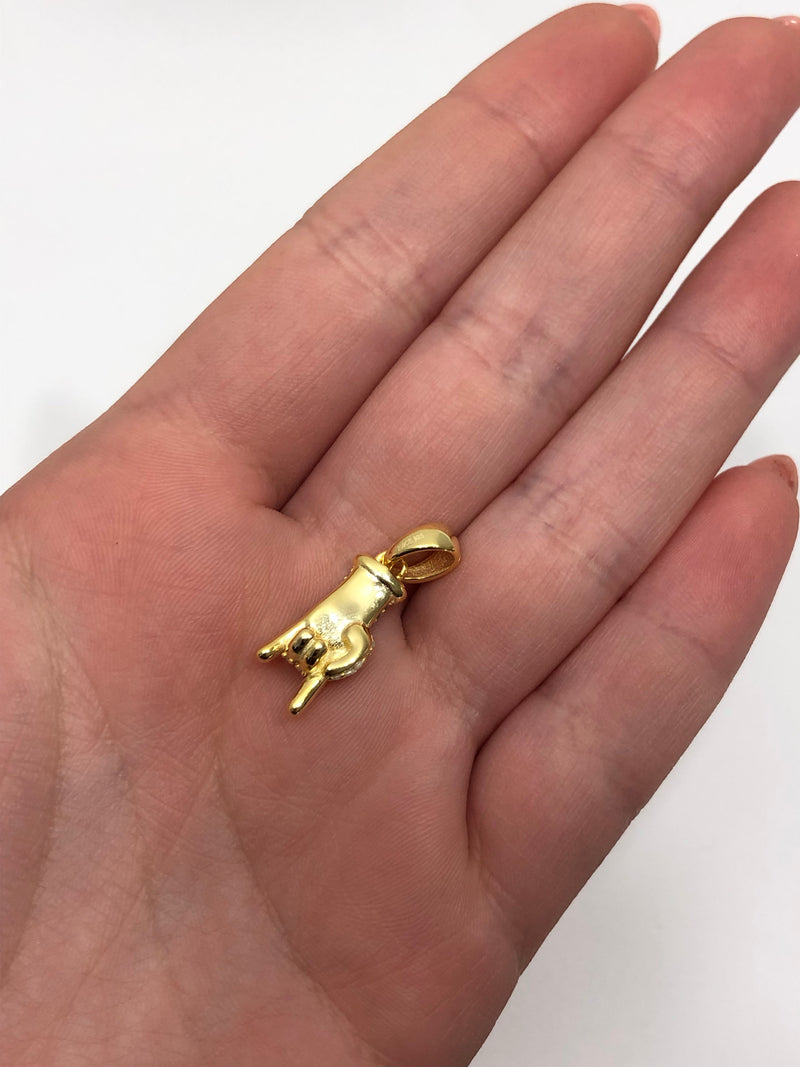 Charm mini corna iettatrici