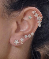 Spring earrings