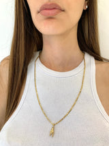 Collana con corna iettatrici