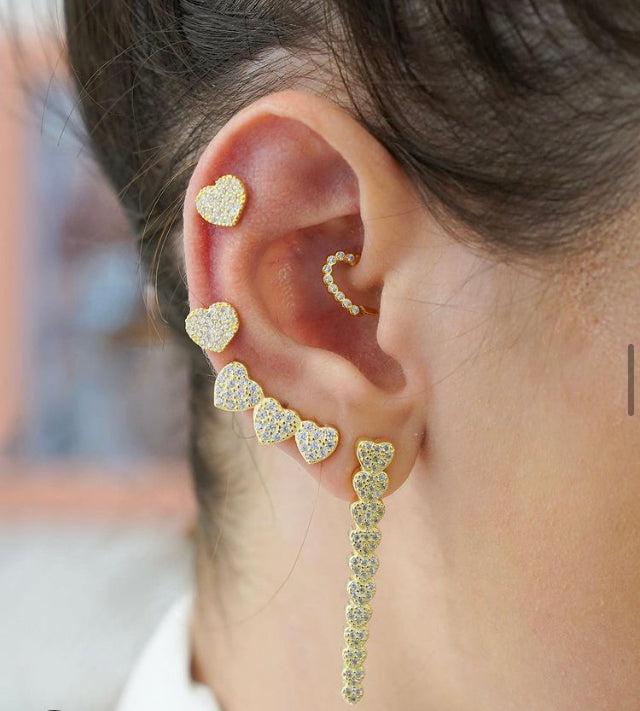 Orecchini Cuori luxury