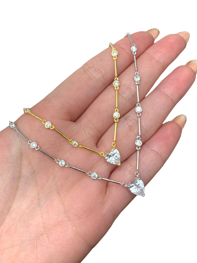 Collana baguette love