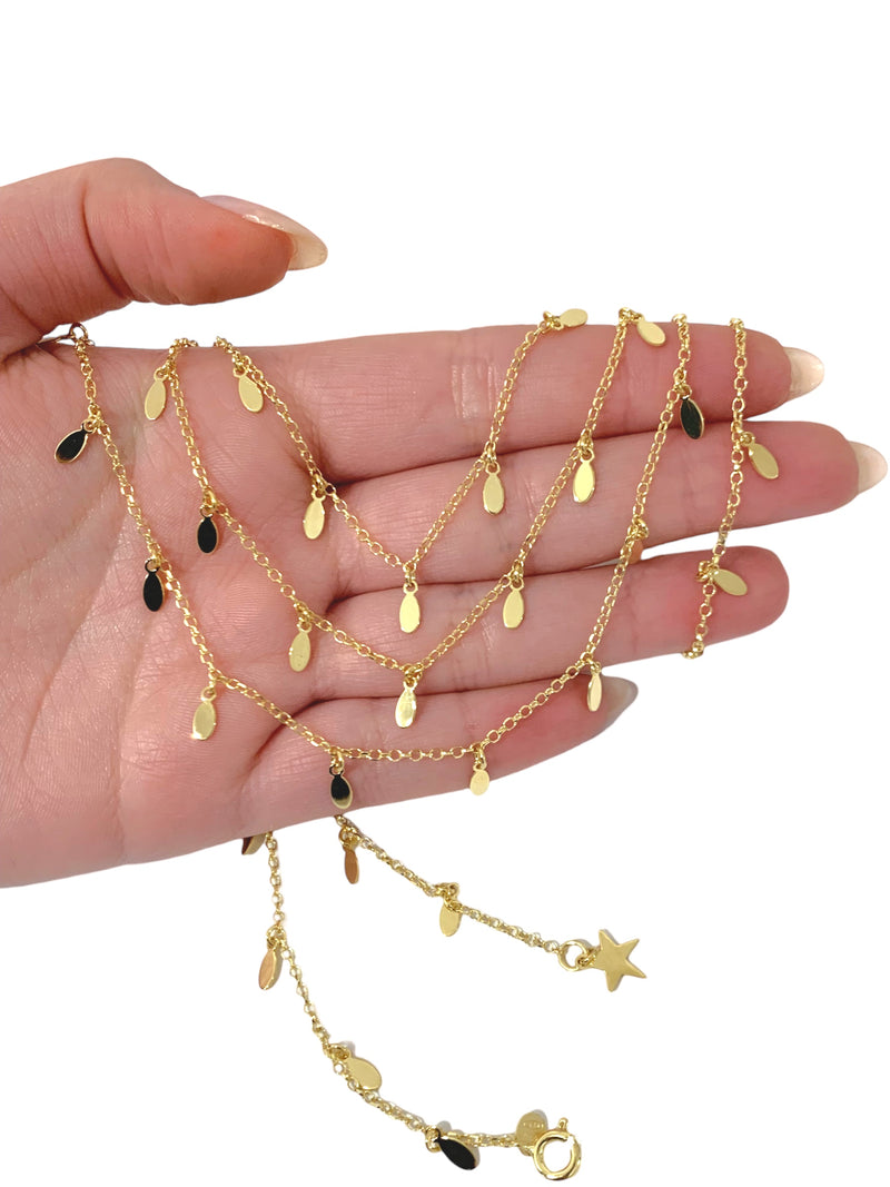 Catena punto vita chicchi pendenti
