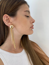 Orecchini bubble Chain