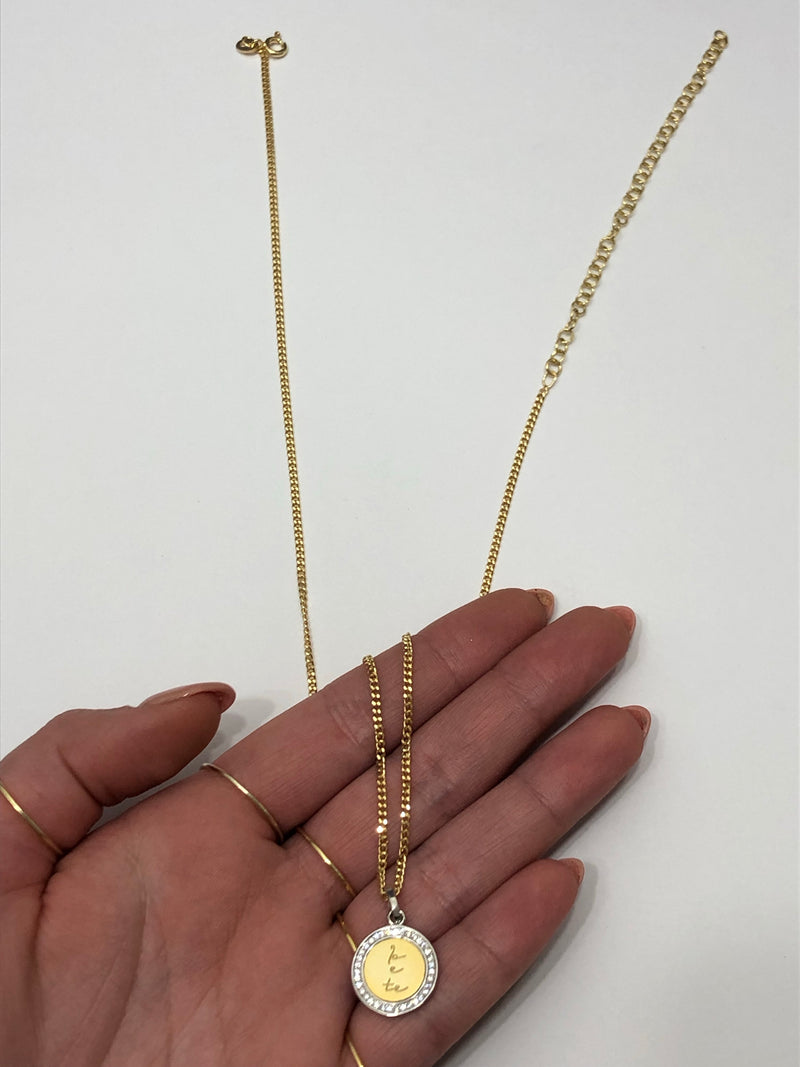 Collana io e te tondo