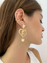 Orecchini Love Pendent personalizzabili