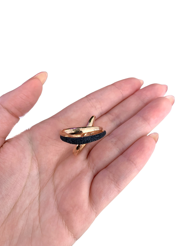 Anello lucido polvere