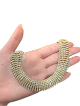 Choker Swarovski infinity