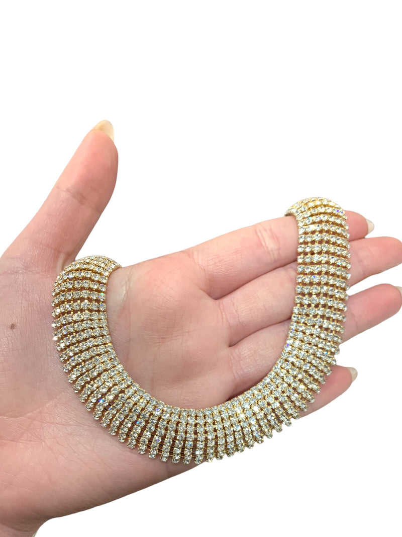 Choker Swarovski infinity